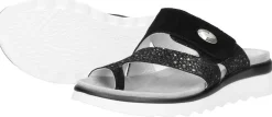 Rohde Teenslippers Zwart Clearance