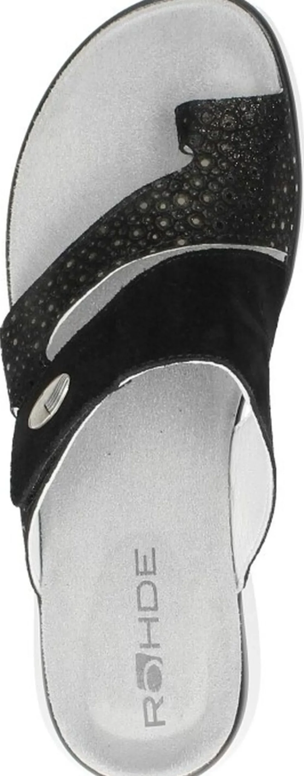 Rohde Teenslippers Zwart Clearance