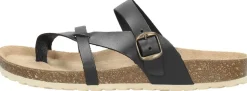 Cosmos Teenslippers Zwart Fashion