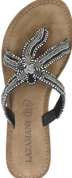 Lazamani Teenslippers Zwart Discount