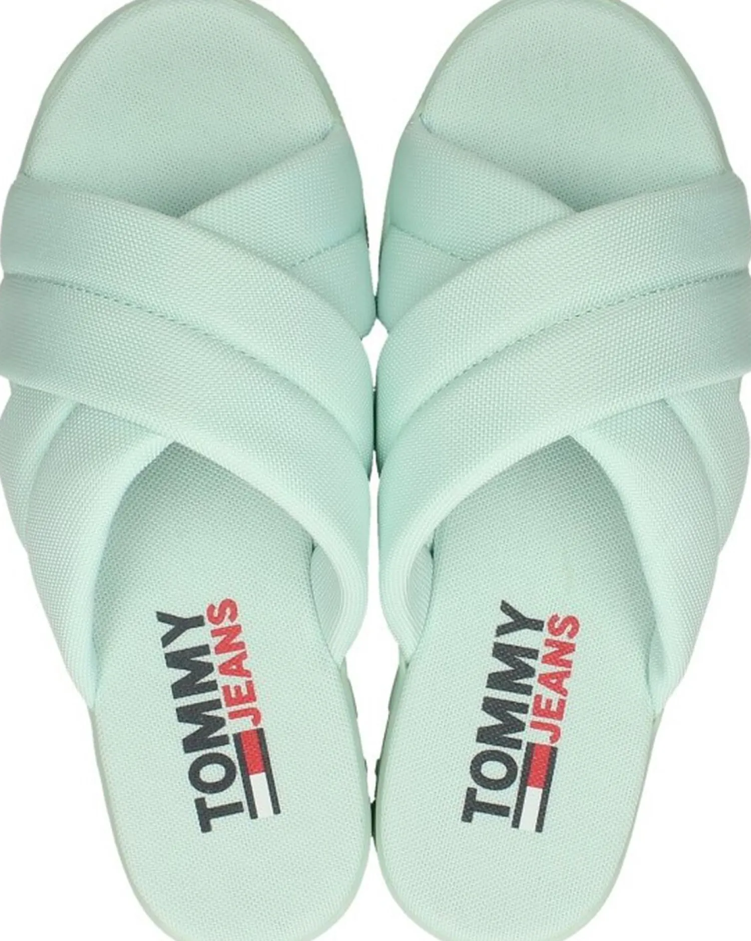 Tommy Hilfiger Tommy Jeans Flatform Sandal Licht blauw New