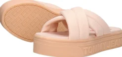 Tommy Hilfiger Tommy Jeans Flatform Sandal Beige Clearance