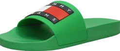 Tommy Hilfiger Tommy Jeans Pool Slide Essential Groen Fashion