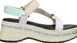 Tommy Hilfiger Tommy Jeans Wedge Sandal Licht blauw Online