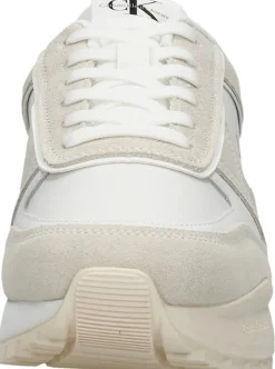Calvin Klein Toothy Runner Irregular Lines Wit Outlet