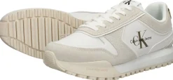 Calvin Klein Toothy Runner Irregular Lines Wit Outlet