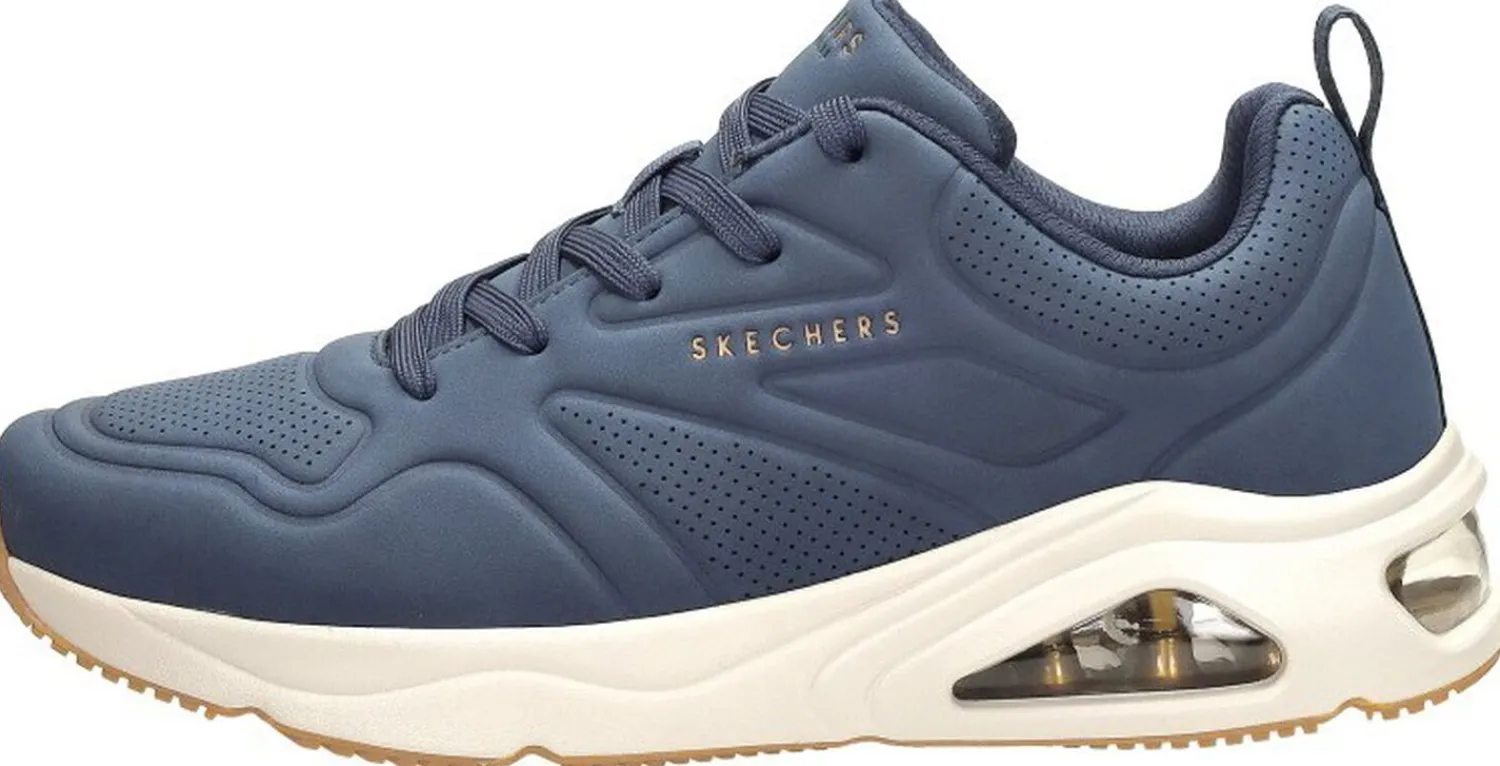 Skechers Tres-Air Uno Blauw Sale
