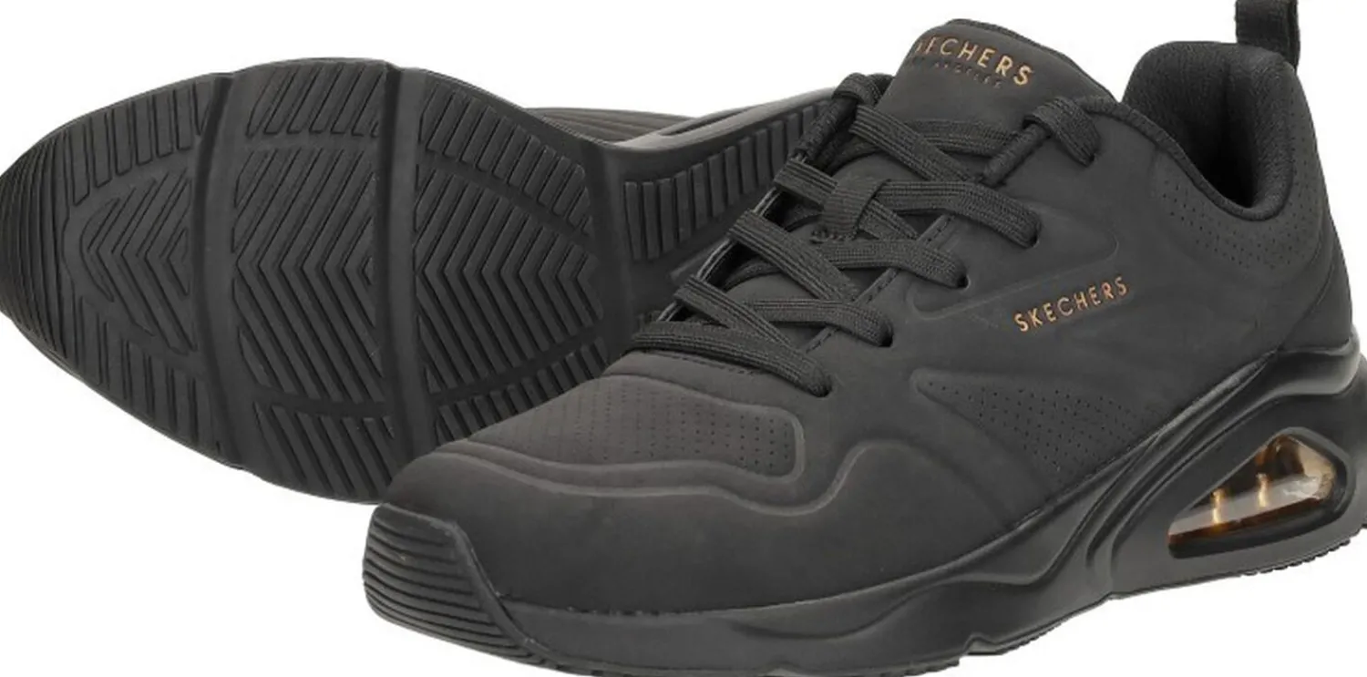 Skechers Tres-Air Uno Zwart Discount