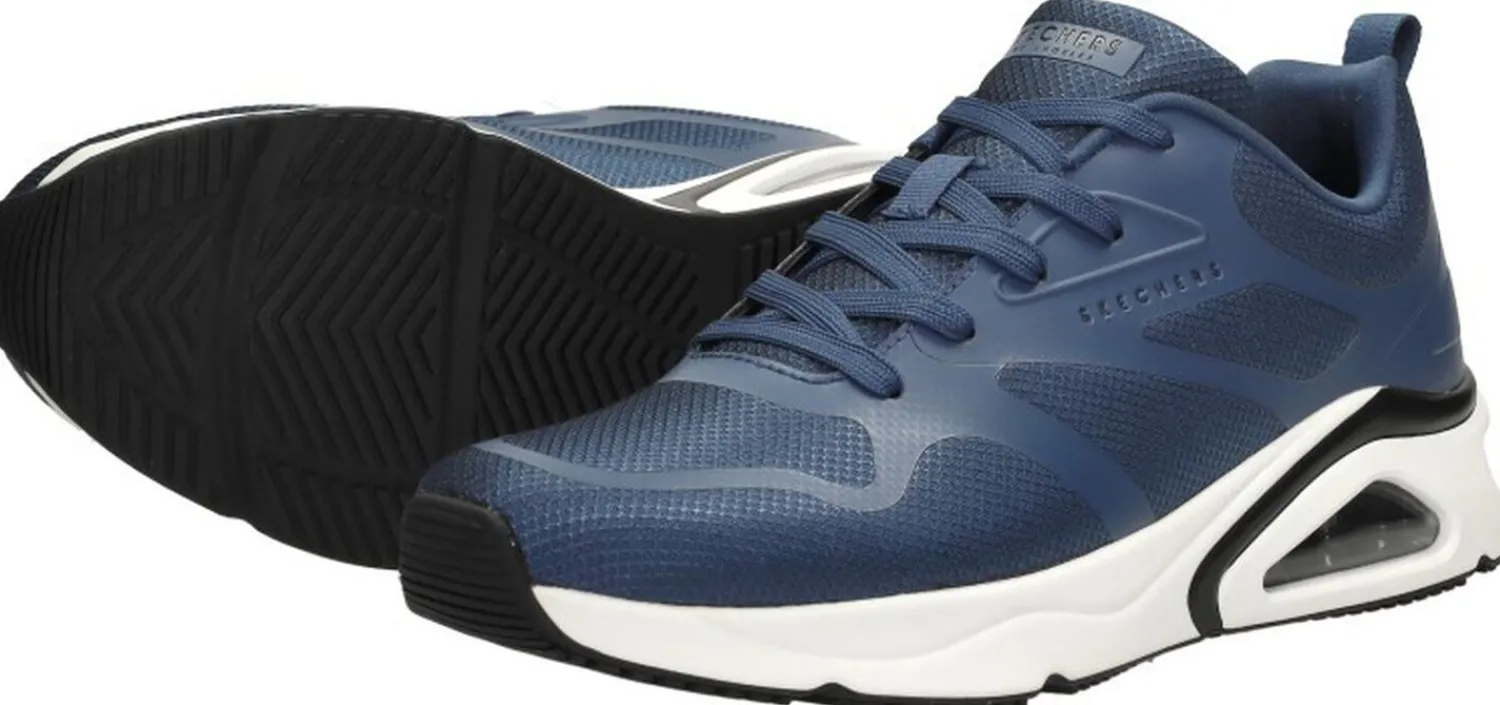 Skechers Tres-Air Uno - Revolution-Airy Blauw Discount