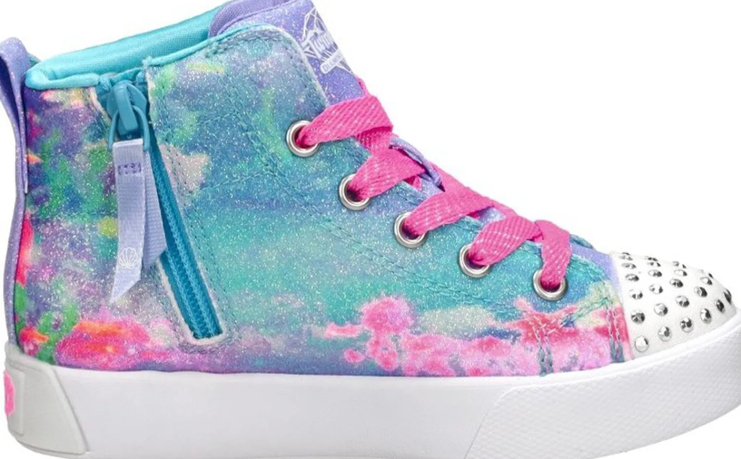Skechers Twinkle Magic - Mermaid Sea Licht blauw Sale