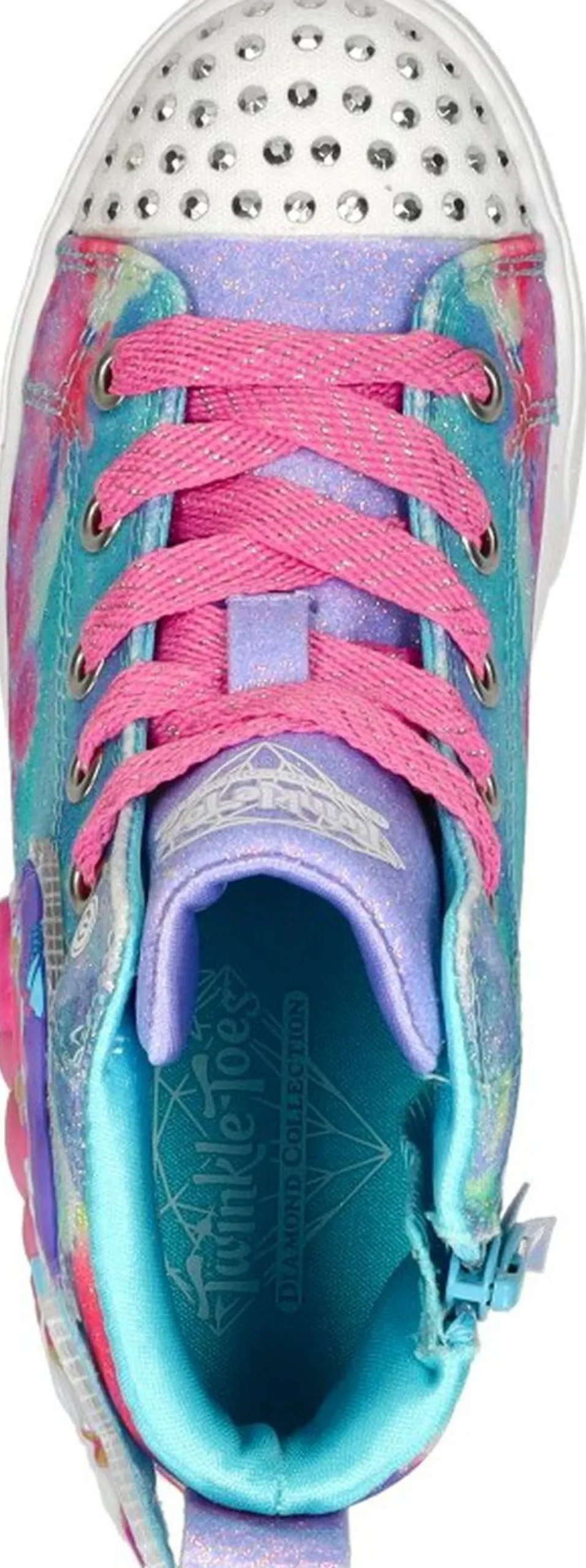 Skechers Twinkle Magic - Mermaid Sea Licht blauw Sale