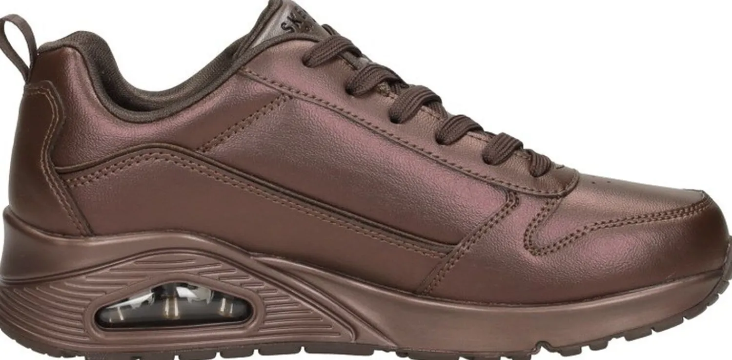 Skechers Uno - Galactic Gal Donkerbruin Discount
