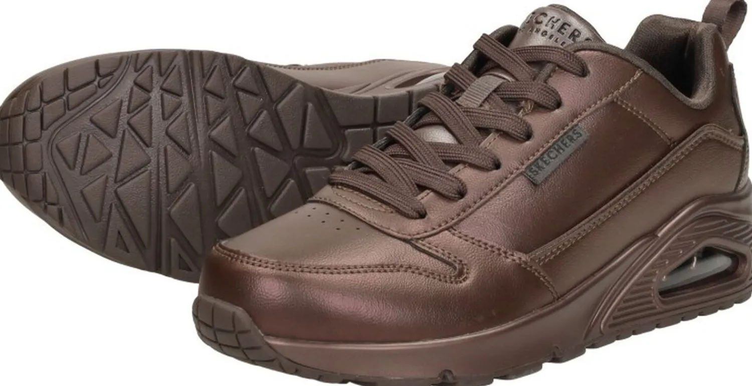 Skechers Uno - Galactic Gal Donkerbruin Discount