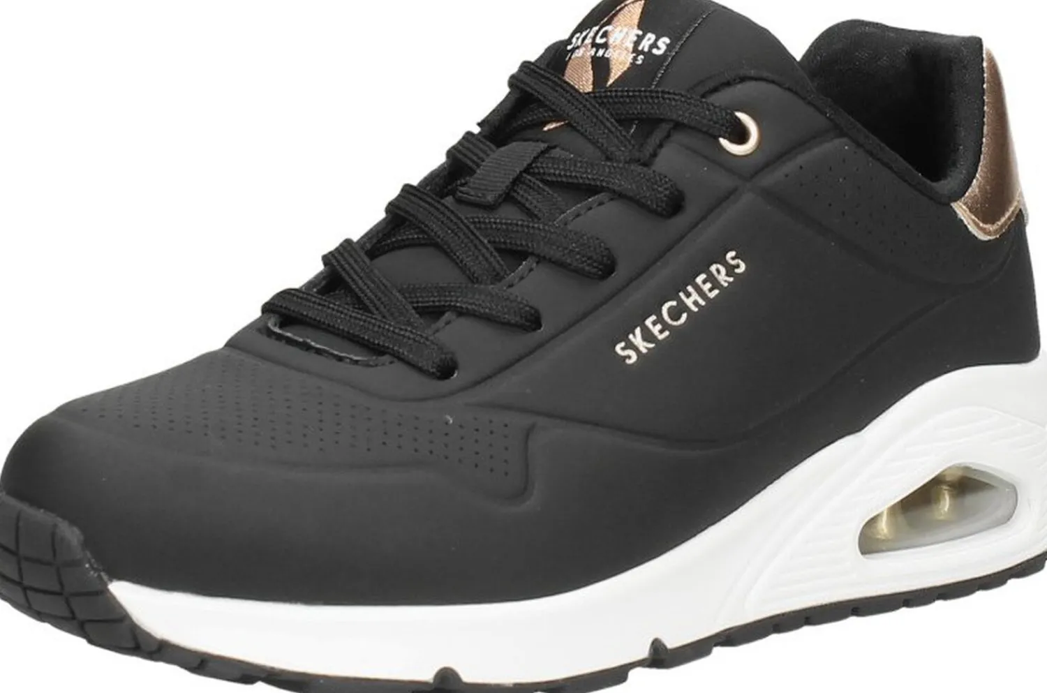 Skechers Uno - Golden Air Zwart Outlet