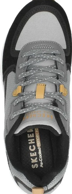 Skechers Uno - Layover Donkergrijs Hot