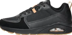 Skechers Uno - Layover Zwart Outlet
