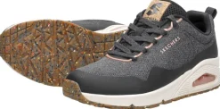 Skechers Uno - Pla-Knit Zwart New