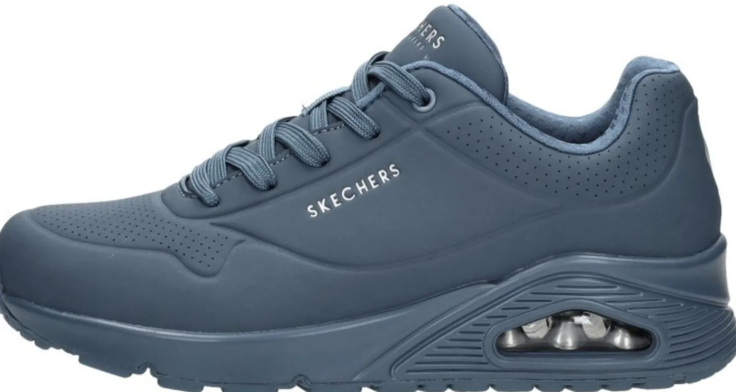 Skechers Uno - Stand On Air Blauw Outlet