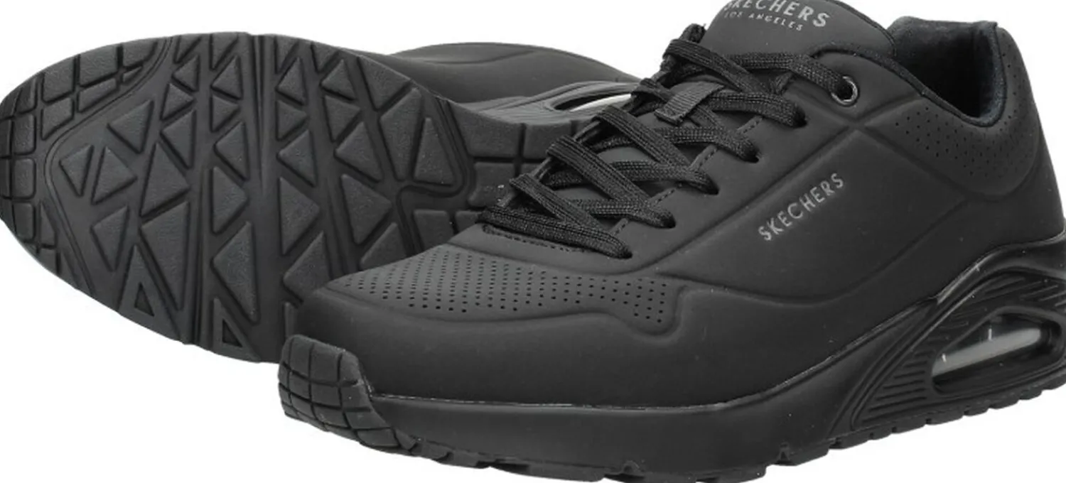 Skechers Uno - Stand On Air Zwart New