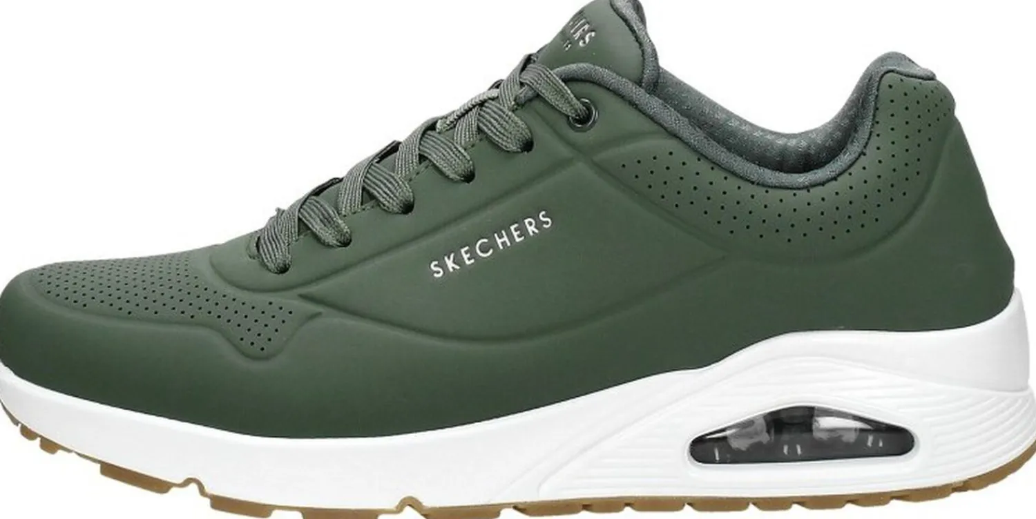Skechers Uno - Stand On Air Groen Outlet