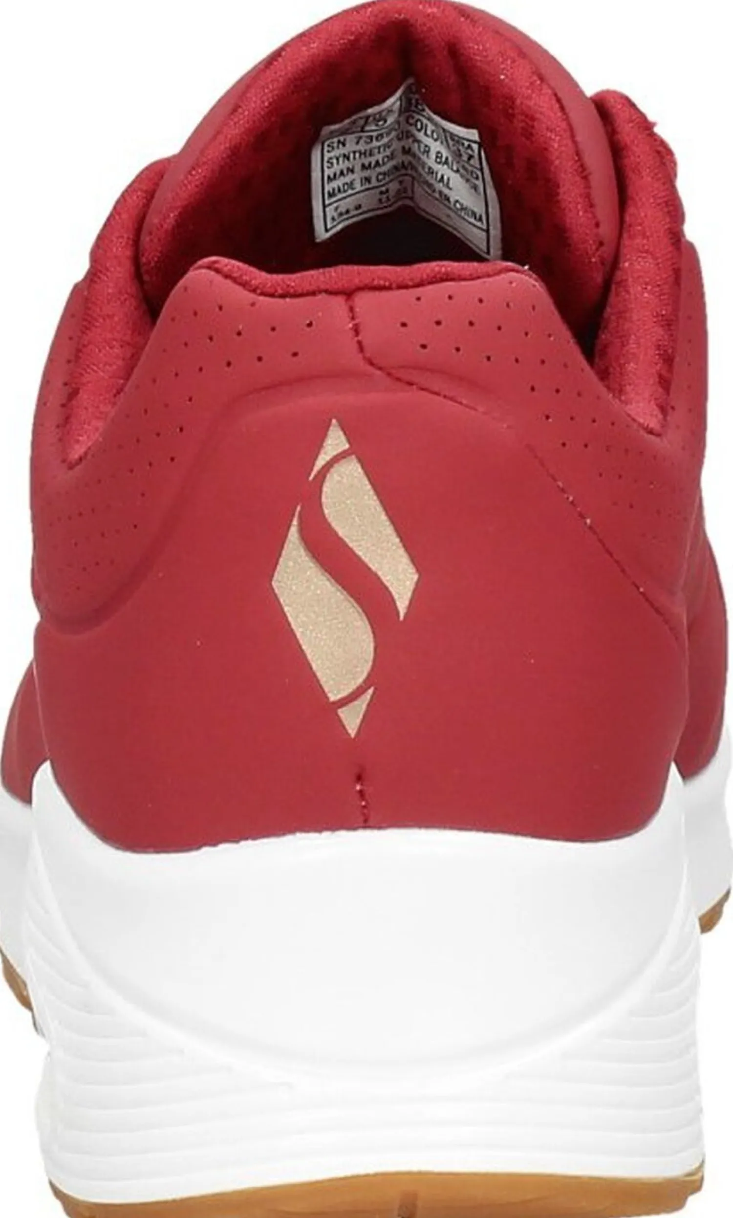 Skechers Uno - Stand On Air Bordeaux Hot
