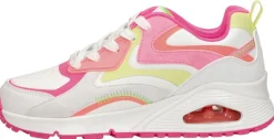 Skechers Uno Gen1 - Color Surge Wit Outlet