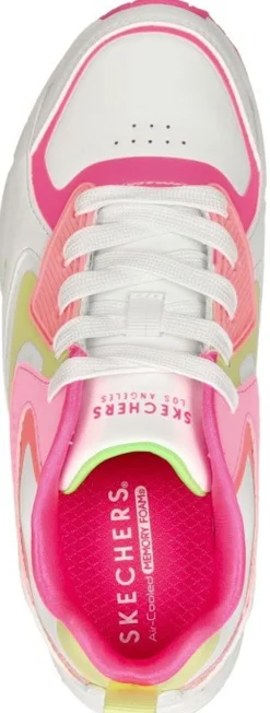 Skechers Uno Gen1 - Color Surge Wit Outlet