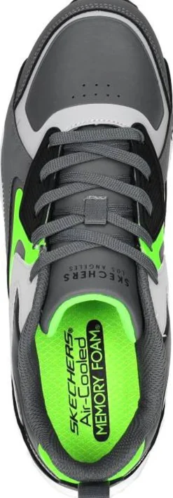 Skechers Uno Gen1 - Color Surge Donkergrijs Clearance