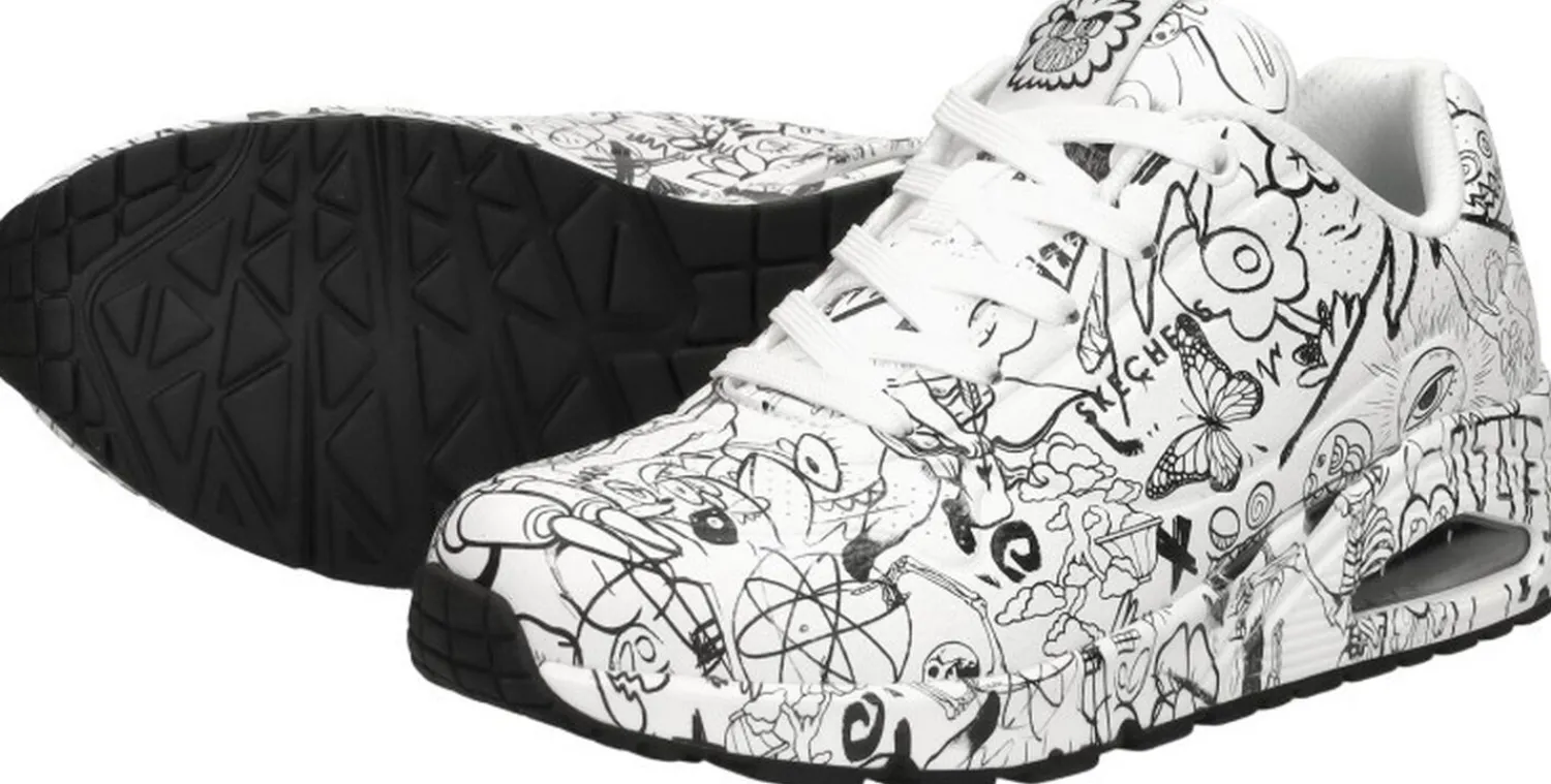 Skechers Uno-Process Sketch Wit Outlet