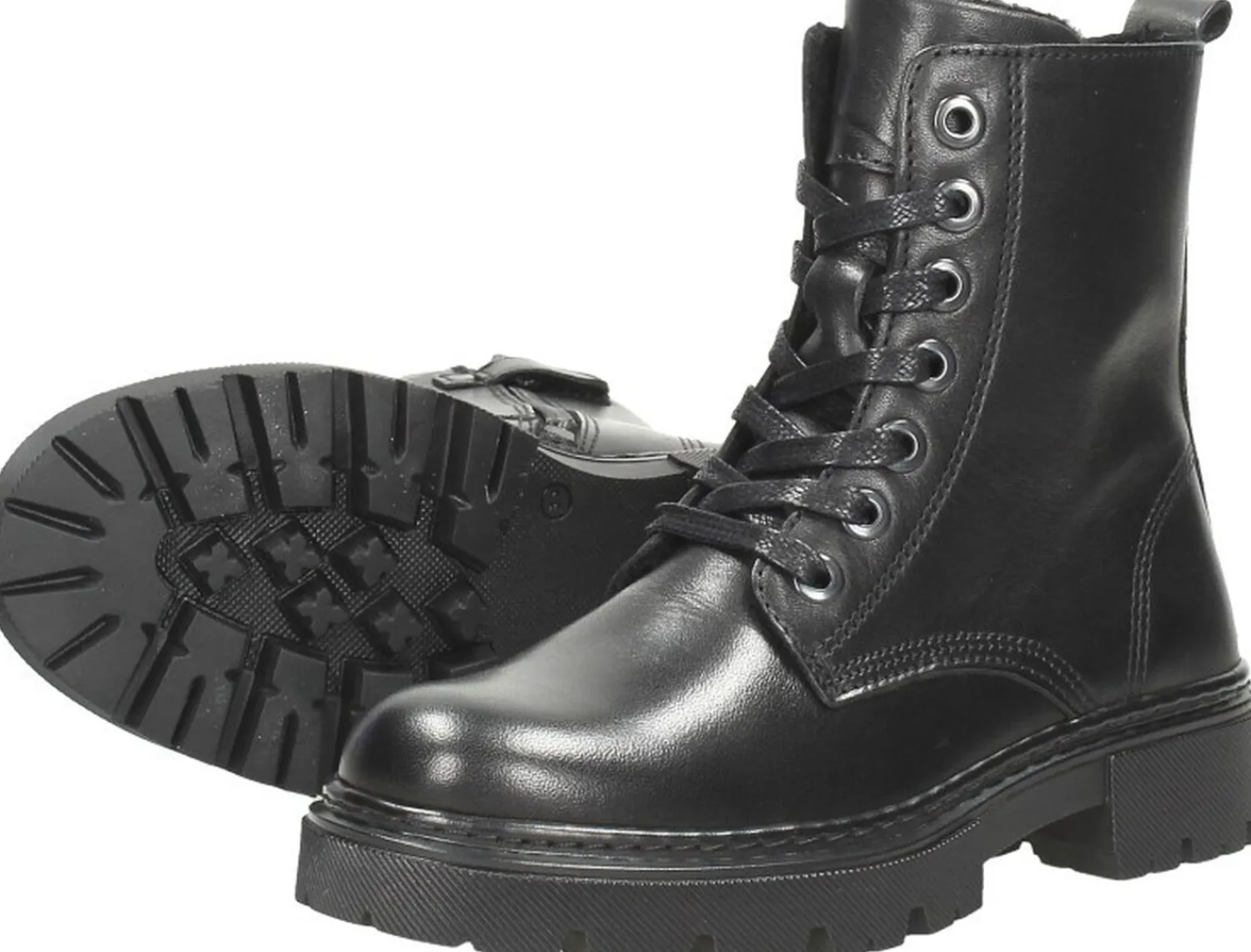 Sub55 Veterschoen hoog Zwart Discount