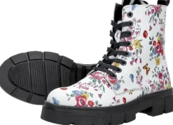 Sub55 Veterschoen hoog Wit Discount