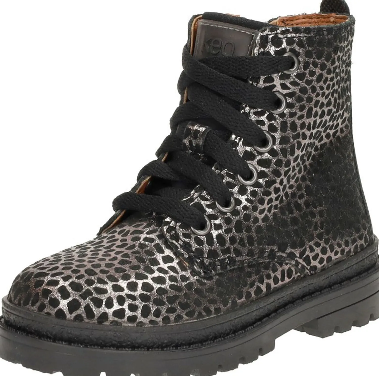 Keq Veterschoen hoog Zwart Discount