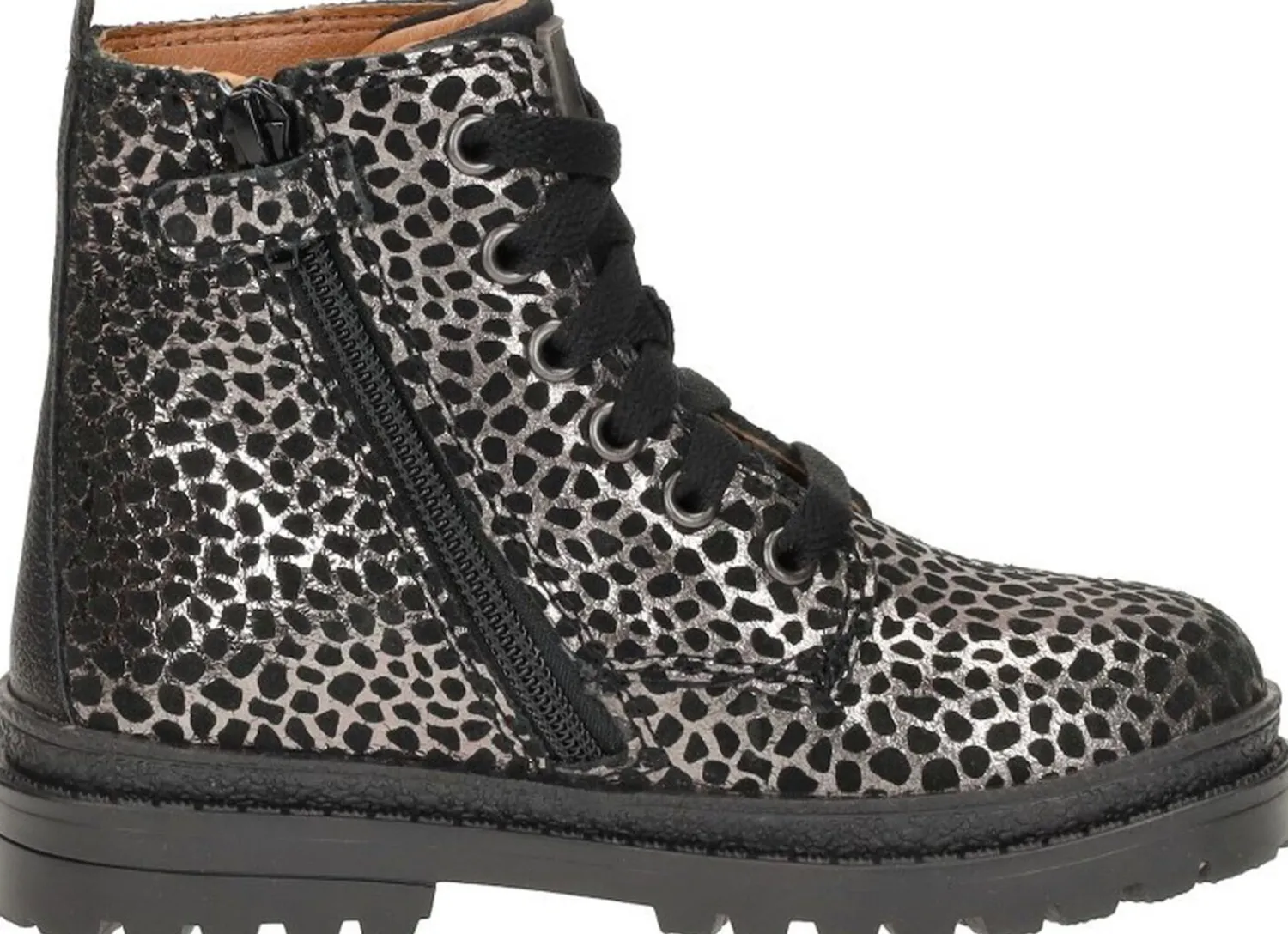 Keq Veterschoen hoog Zwart Discount