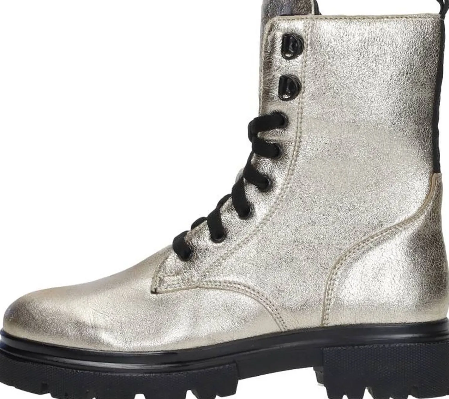 Sub55 Veterschoen hoog Goudkleur Sale