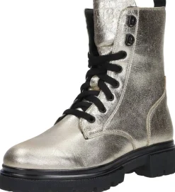 Sub55 Veterschoen hoog Goudkleur Sale