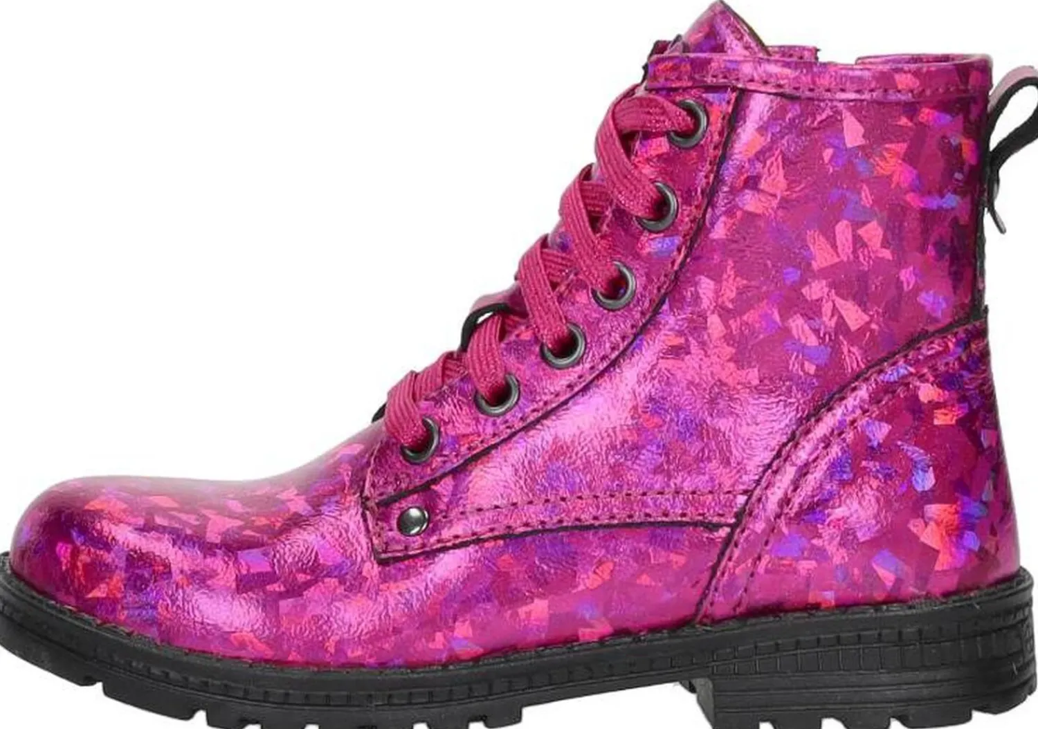 Keq Veterschoen hoog Fuchsia Outlet