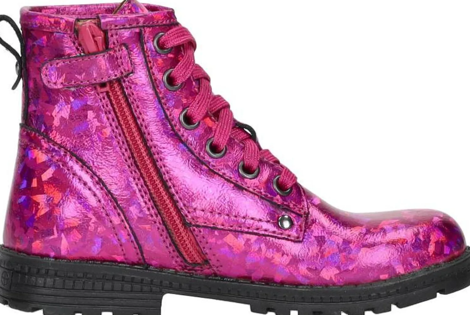 Keq Veterschoen hoog Fuchsia Outlet