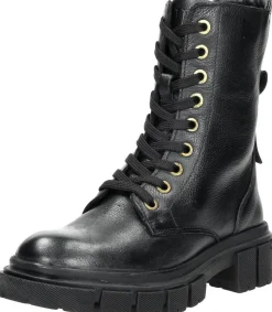 Sub55 Veterschoen hoog Zwart New