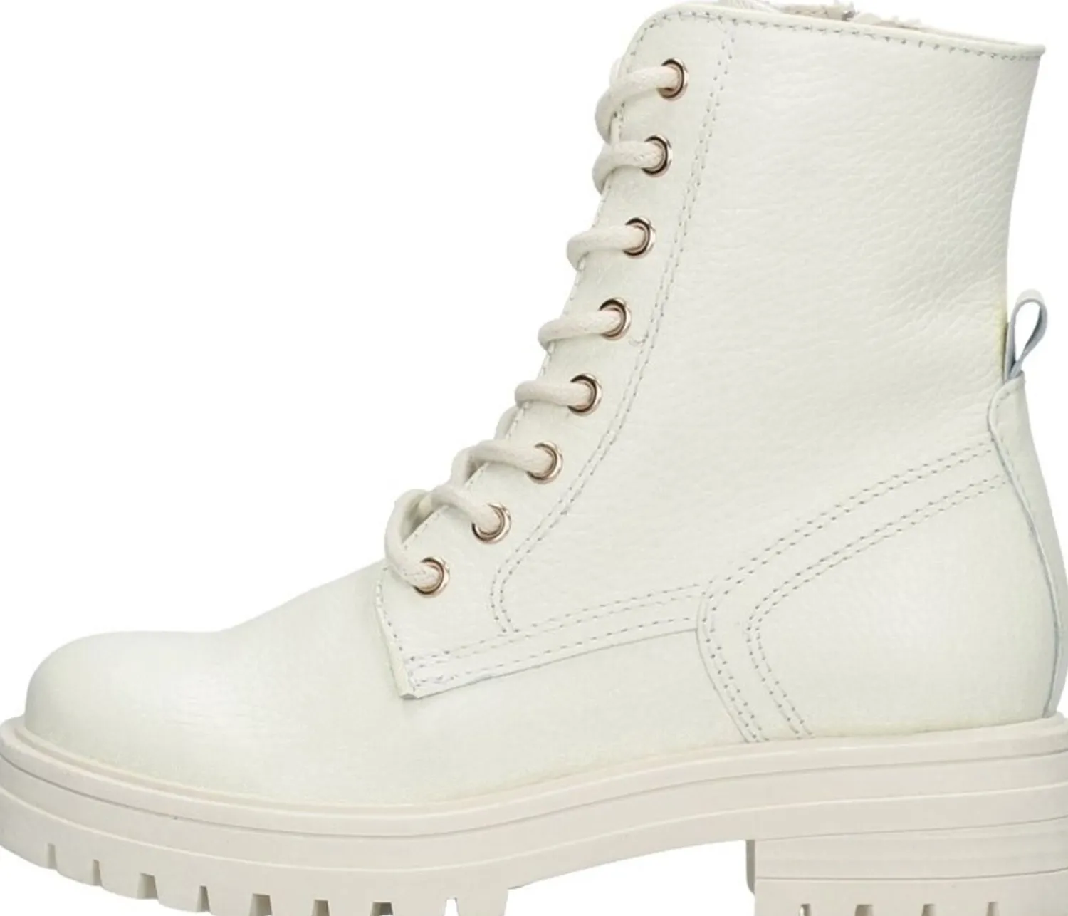 Sub55 Veterschoen hoog Gebroken wit Discount