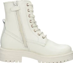 Sub55 Veterschoen hoog Gebroken wit Discount