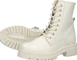 Sub55 Veterschoen hoog Gebroken wit Discount