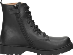Sub55 Veterschoen hoog Zwart Fashion