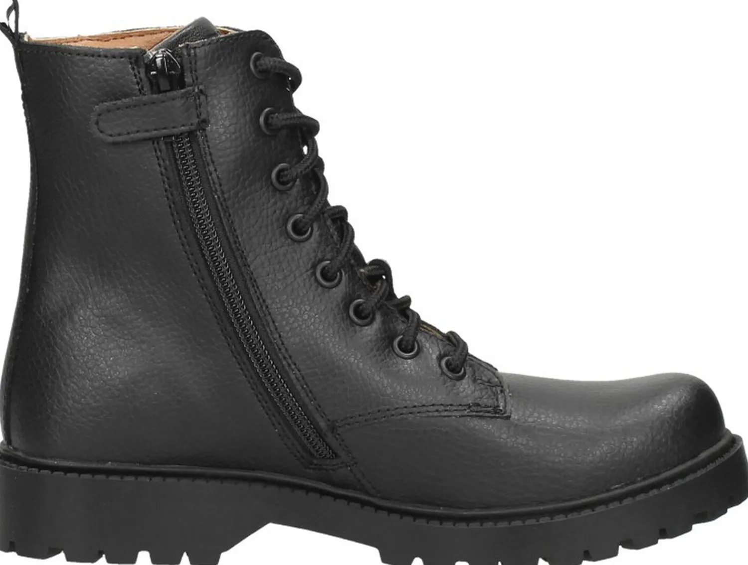 Sub55 Veterschoen hoog Zwart Fashion