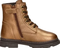 Keq Veterschoen hoog Brons Clearance