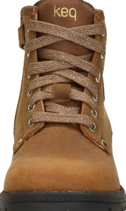 Keq Veterschoen hoog Cognac Outlet