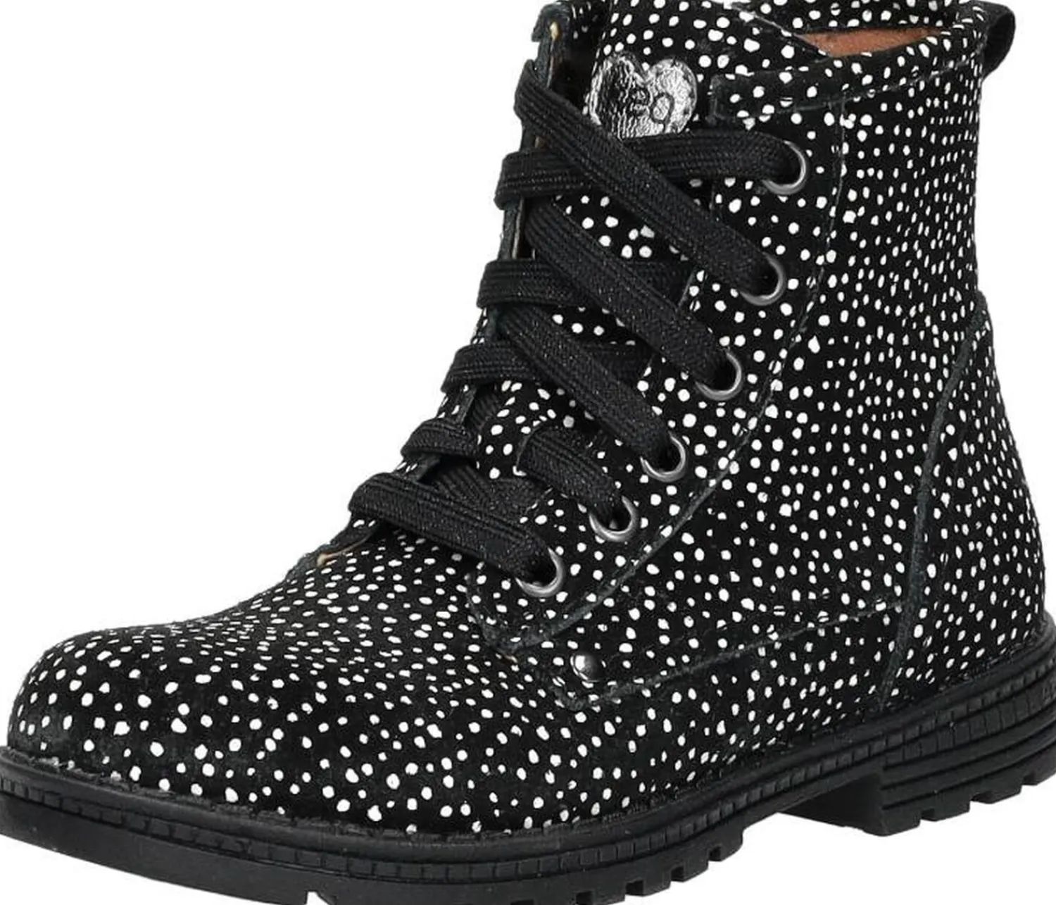 Keq Veterschoen hoog Zwart Hot