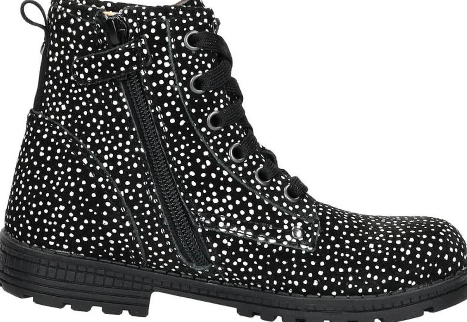 Keq Veterschoen hoog Zwart Hot