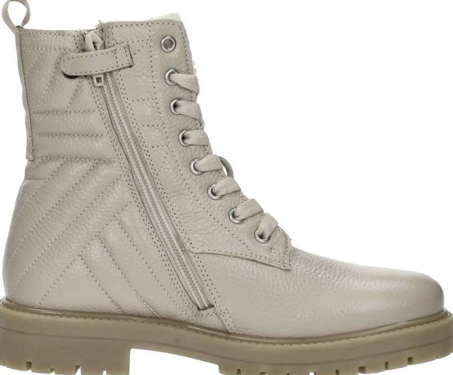 Sub55 Veterschoen hoog Beige New