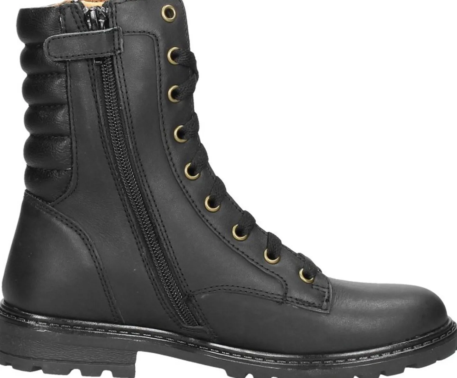 Sub55 Veterschoen hoog Zwart Outlet