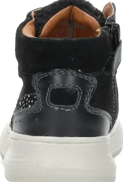 Keq Veterschoen hoog Zwart Fashion
